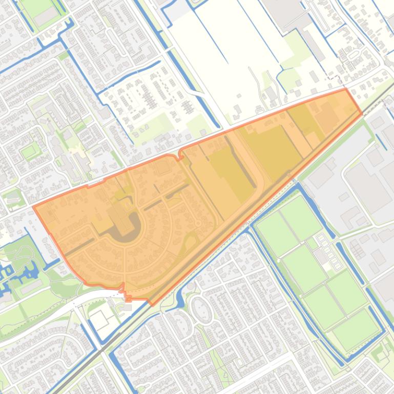 Kaart van de Blokker - Buurt 31 02.