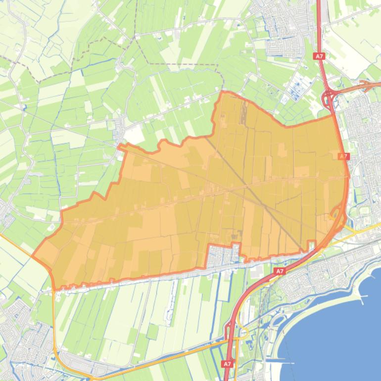 Kaart van de buurt Bobeldijk en omgeving.