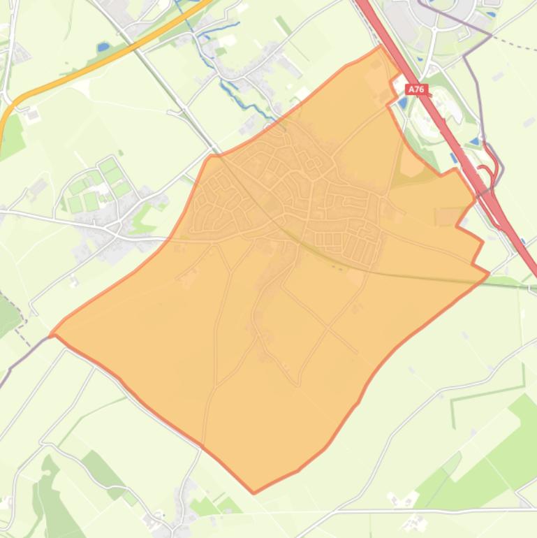 Kaart van de buurt Bocholtz.