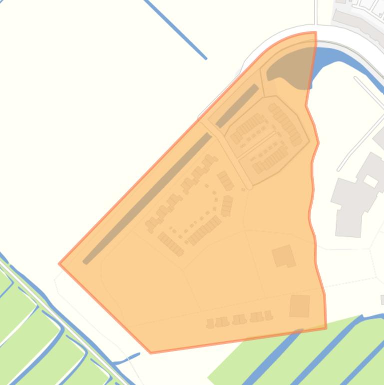 Kaart van de Boekdrukkersbuurt.