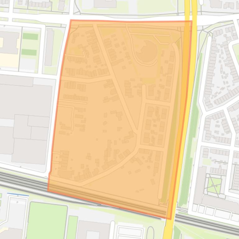 Kaart van de buurt Bokhamer.