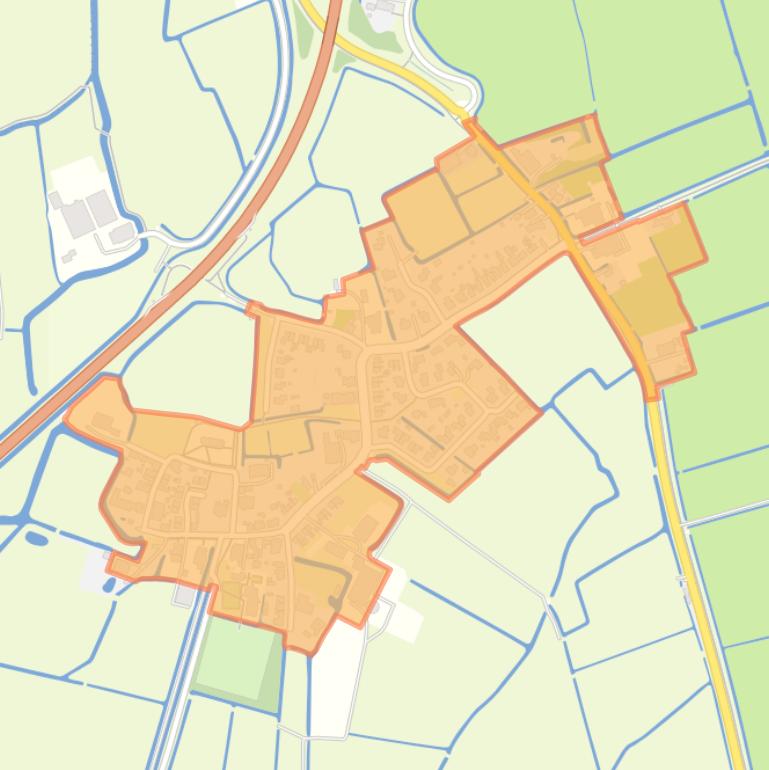 Kaart van de buurt Boksum.