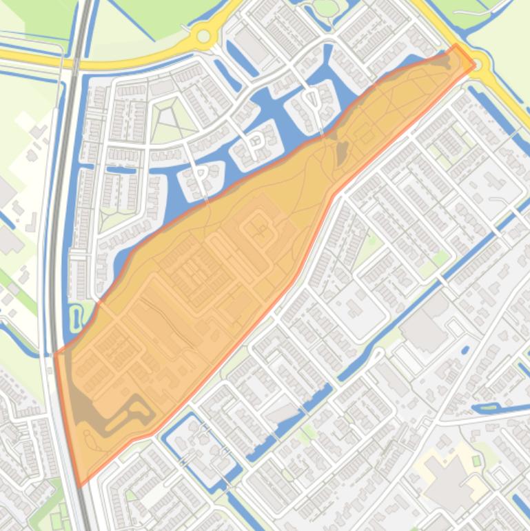Kaart van de buurt Bolbloemen.