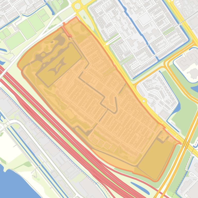 Kaart van de buurt Boomstede.