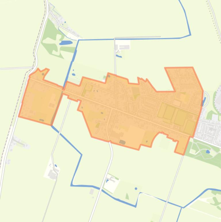 Kaart van de buurt Boschkapelle.