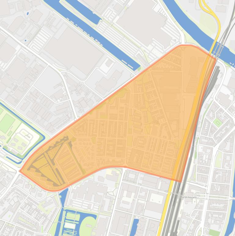 Kaart van de buurt Boschveld.