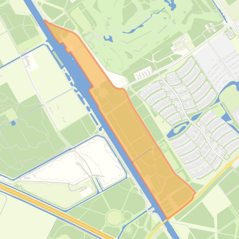 Kaart van de buurt Bosgebied Vogelhorst.