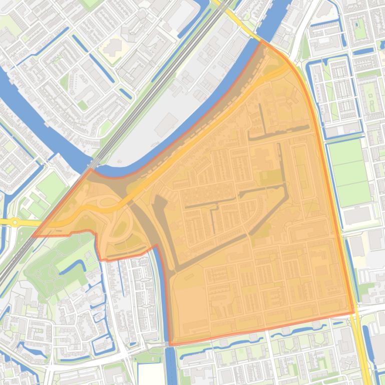 Kaart van de buurt Boshuizen.