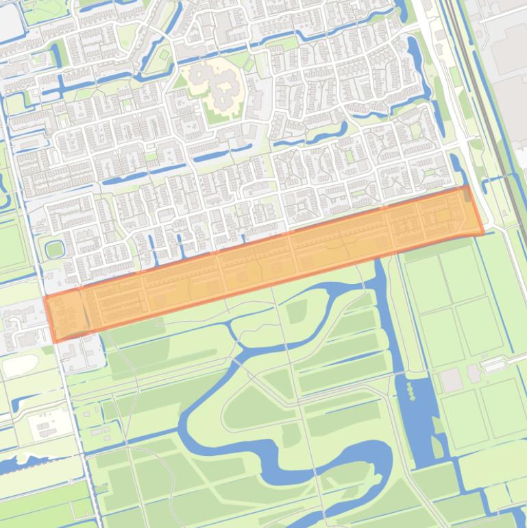 Kaart van de buurt Bosrand.