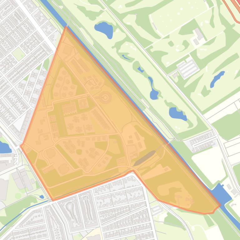 Kaart van de buurt Bosrijk.