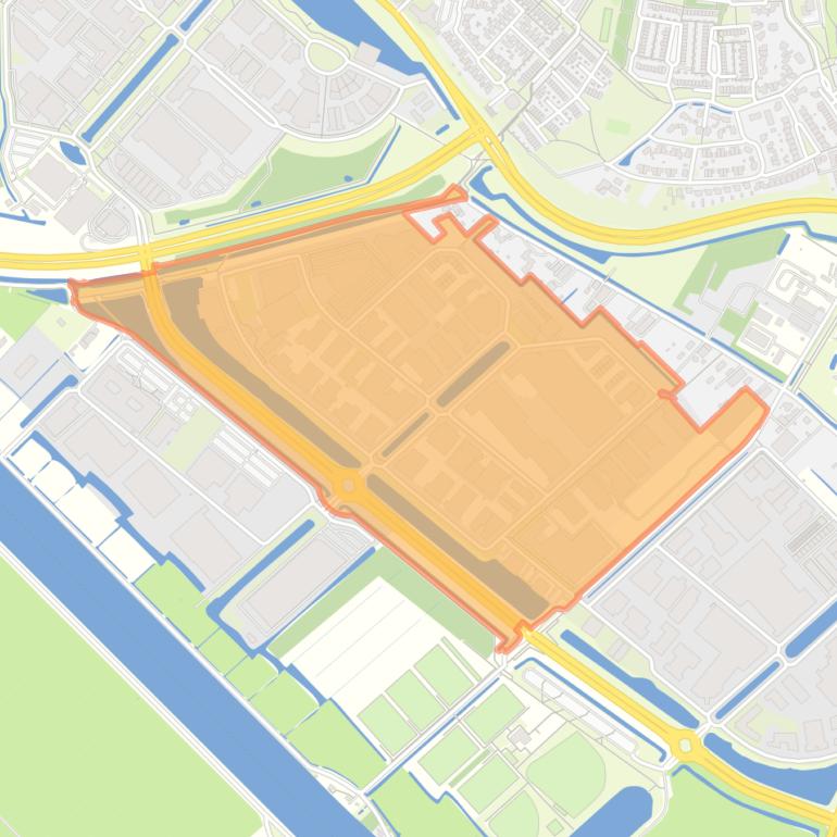 Kaart van de buurt Boten.