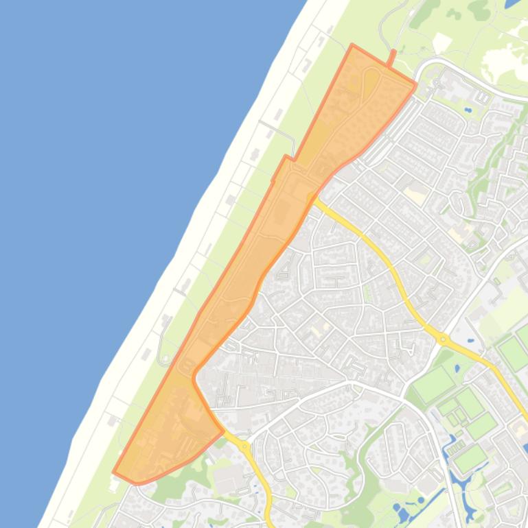 Kaart van de buurt Boulevard.