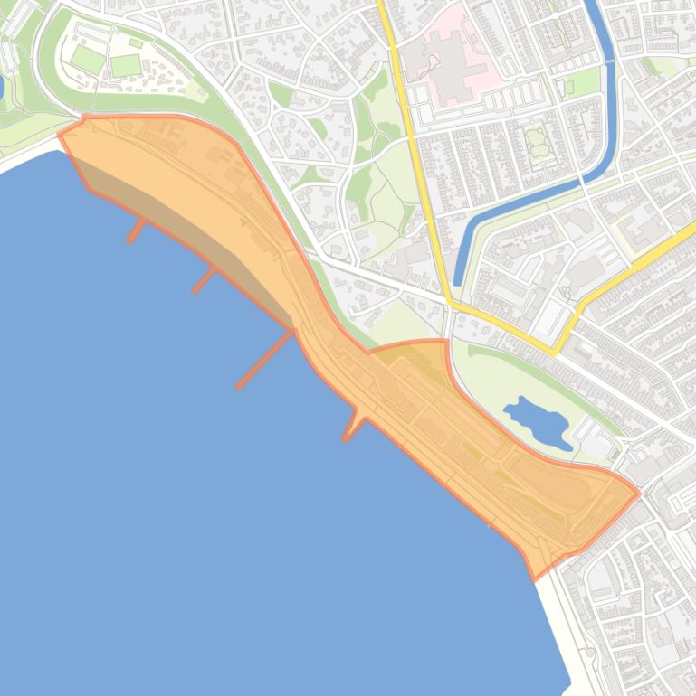 Kaart van de buurt Boulevards Bankert en Evertsen.