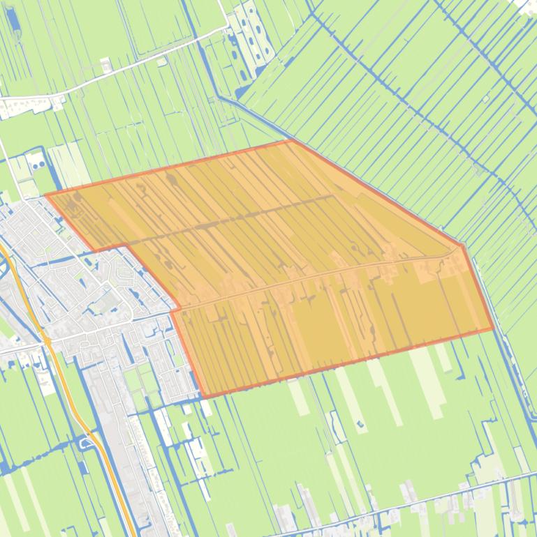 Kaart van de buurt Bovenkerk.