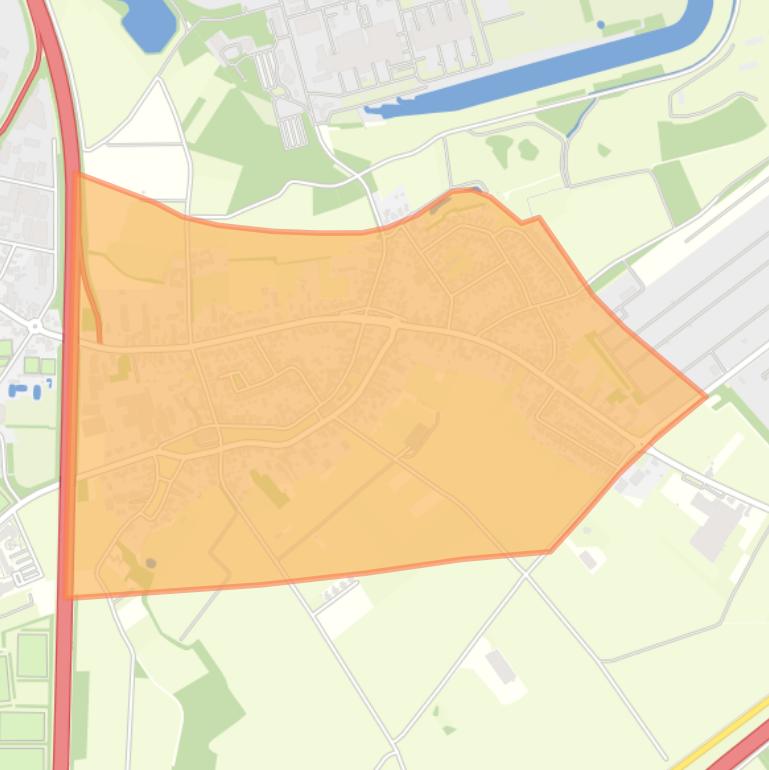 Kaart van de buurt Brachterbeek.