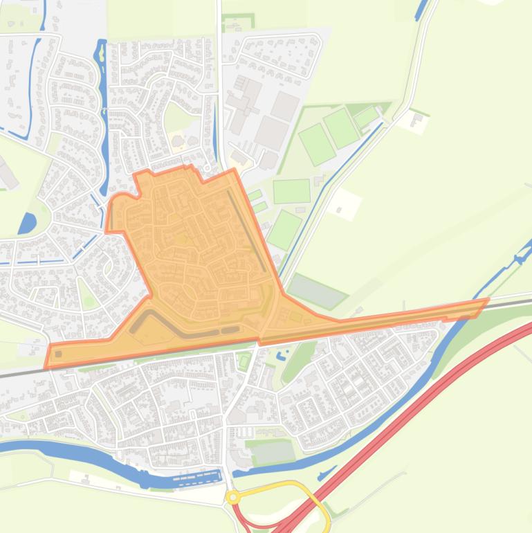 Kaart van de buurt Brakenburg I.