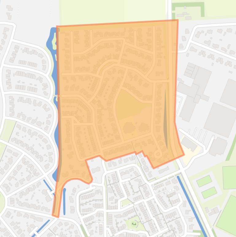 Kaart van de buurt Brakenburg II.