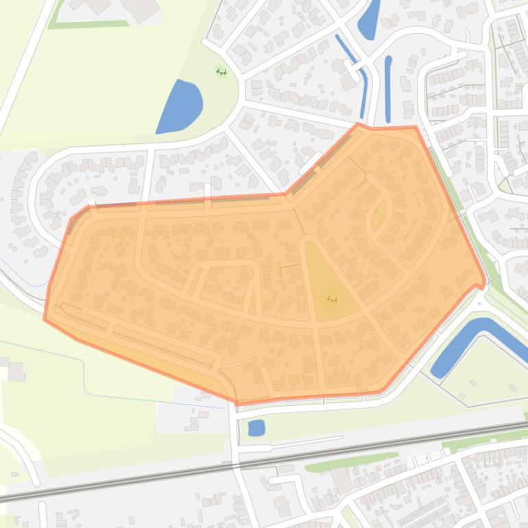 Kaart van de buurt Brakenburg III.