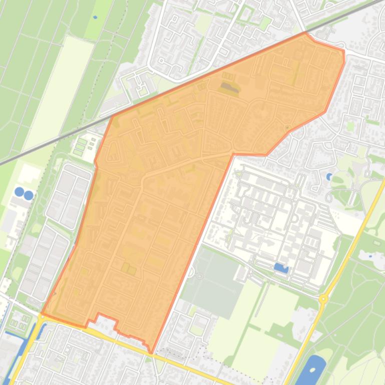 Kaart van de buurt Brandenburg.