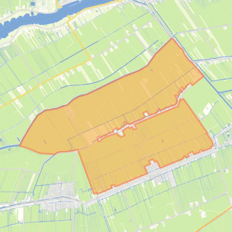 Kaart van de buurt Brandwijk-Buitengebied.