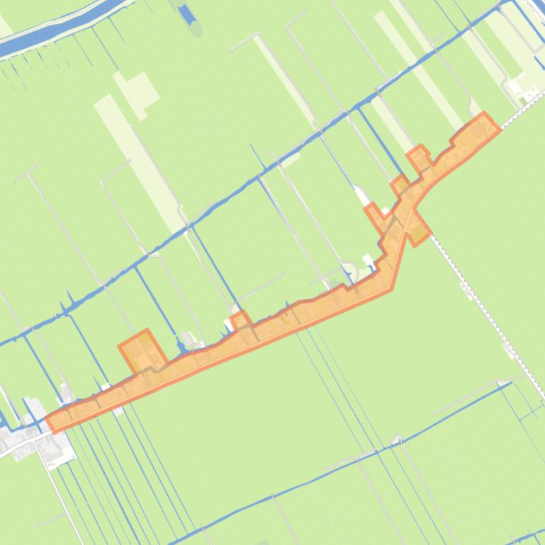 Kaart van de buurt Brandwijk-Noord-Oost.