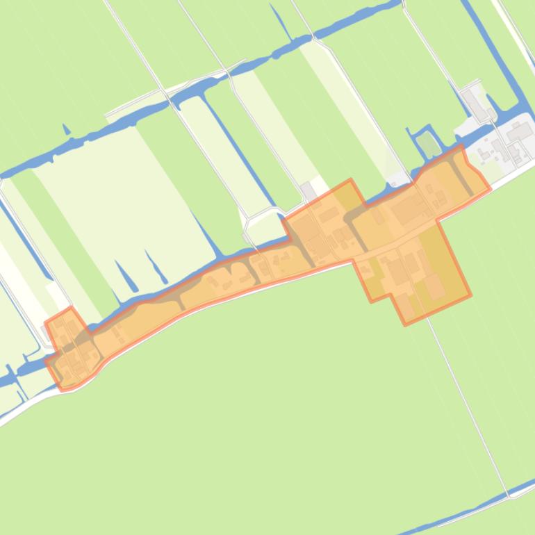 Kaart van de buurt Brandwijk-Noord-West.