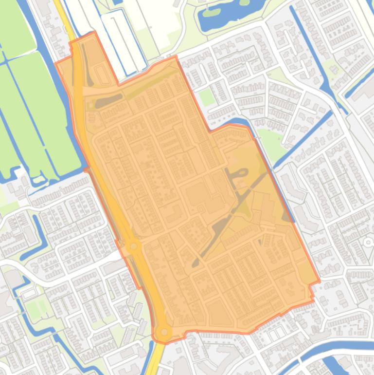 Kaart van de buurt Brede dijk.