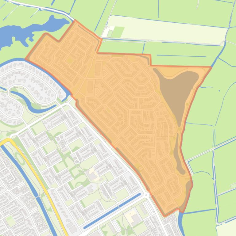 Kaart van de buurt Breedweer.