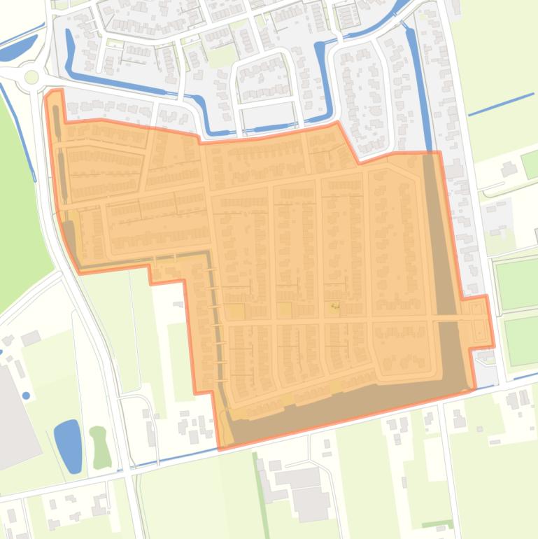 Kaart van de buurt Breekenhof.