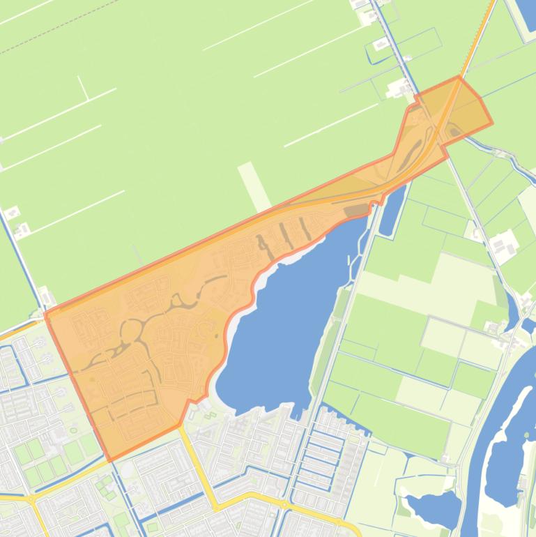 Kaart van de buurt Breezicht.