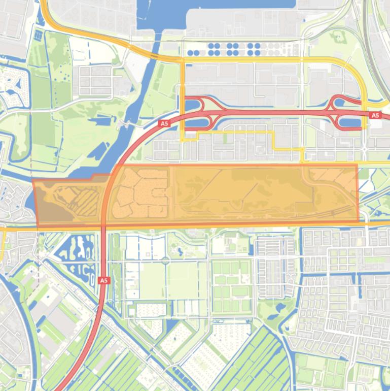 Kaart van de buurt Bretten-West.