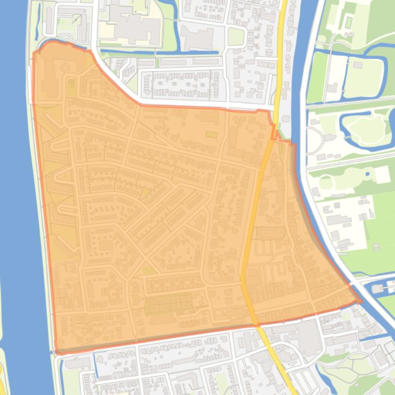 Kaart van de buurt Breukelen Midden.