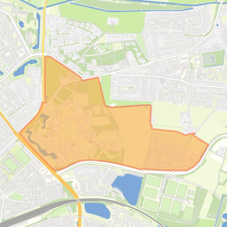 Kaart van de buurt Brinkgreven.