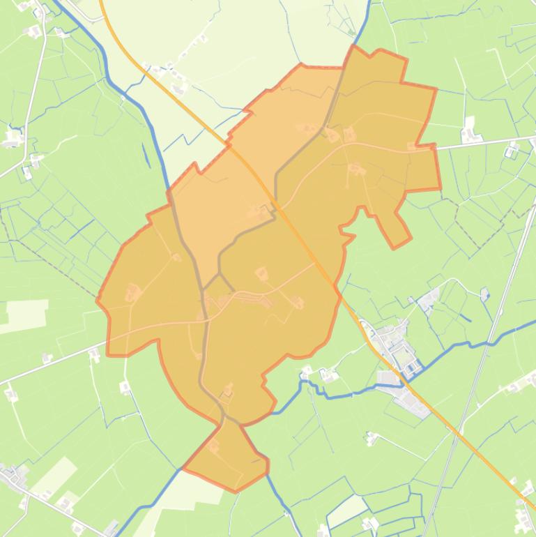 Kaart van de buurt Britswert.