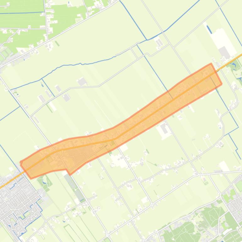 Kaart van de buurt Broekdijk.
