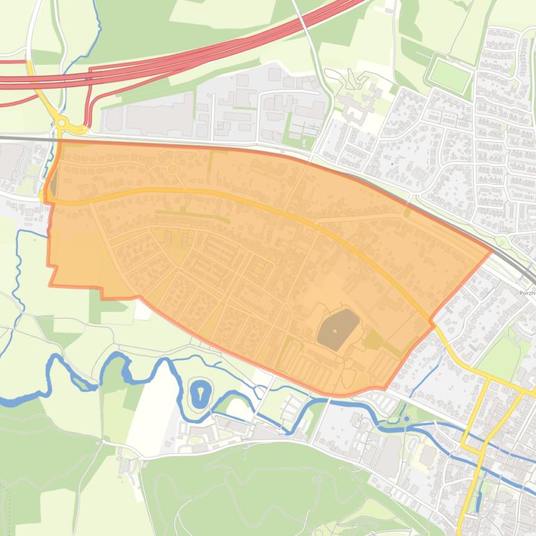 Kaart van de buurt Broekhem Zuid.