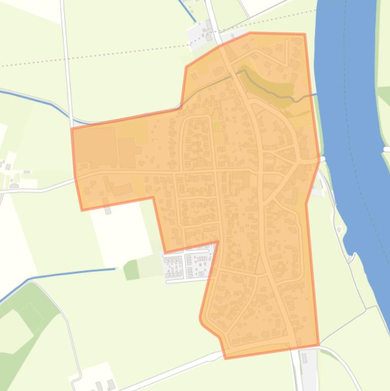 Kaart van de buurt Broekhuizen.