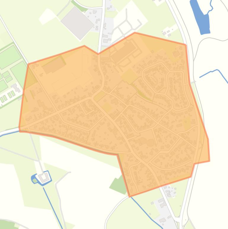 Kaart van de buurt Broekhuizenvorst.