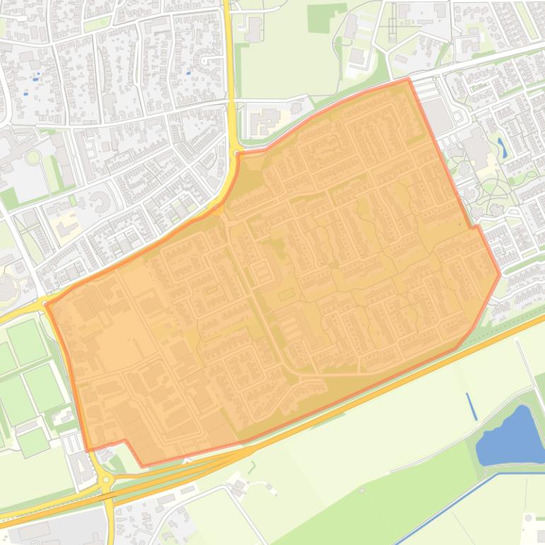 Kaart van de buurt Brukske 1.