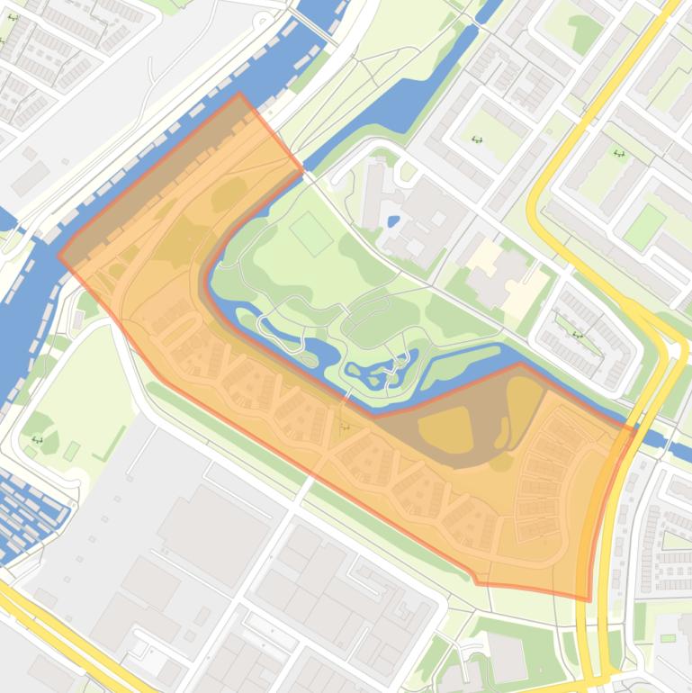 Kaart van de buurt Buiksloterbreek.