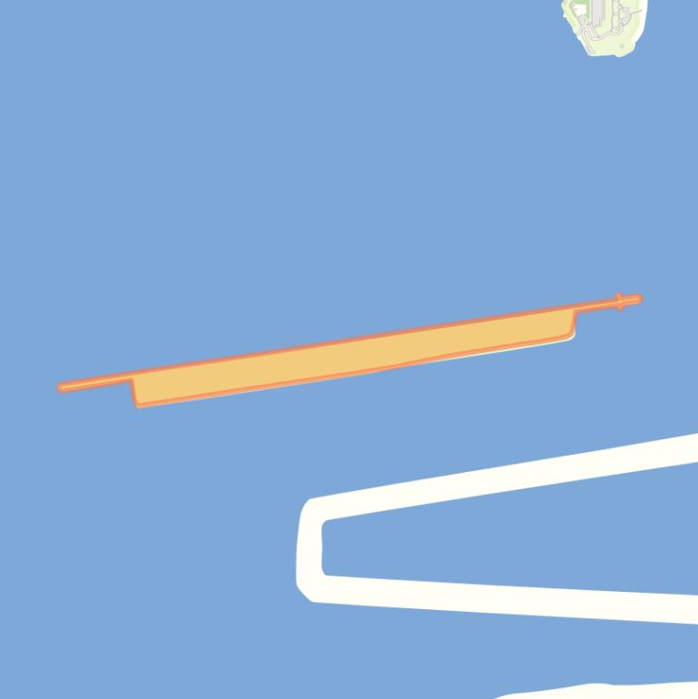 Kaart van de buurt Buiteneiland.