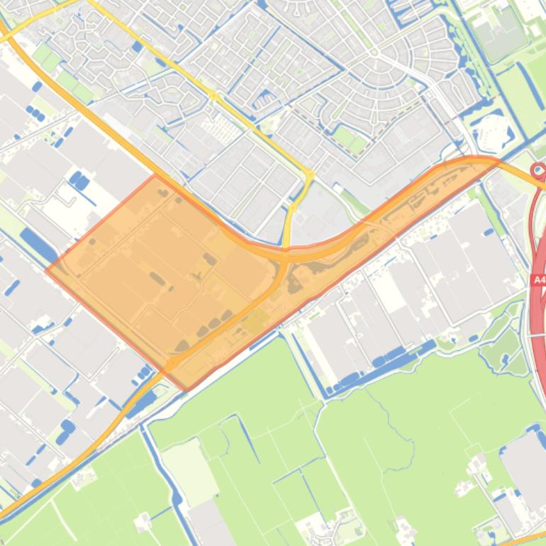 Kaart van de buurt Buitengebied 1 wateringen.