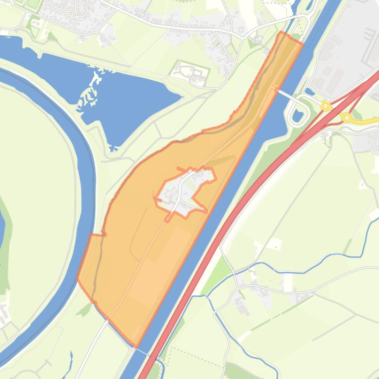 Kaart van de buurt Buitengebied Aasterberg.