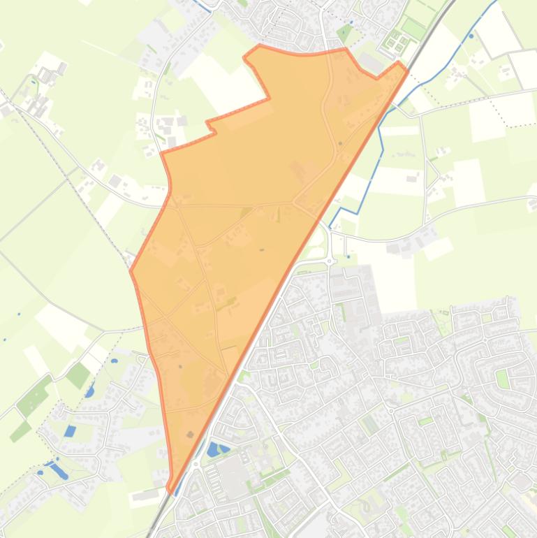 Kaart van de buurt Buitengebied B-E Noord-West.