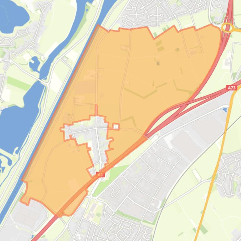 Kaart van de buurt Buitengebied Berkelaar.