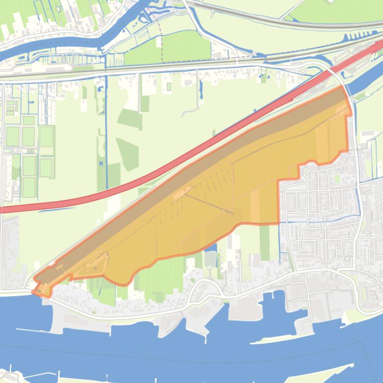 Kaart van de buurt Buitengebied BH.