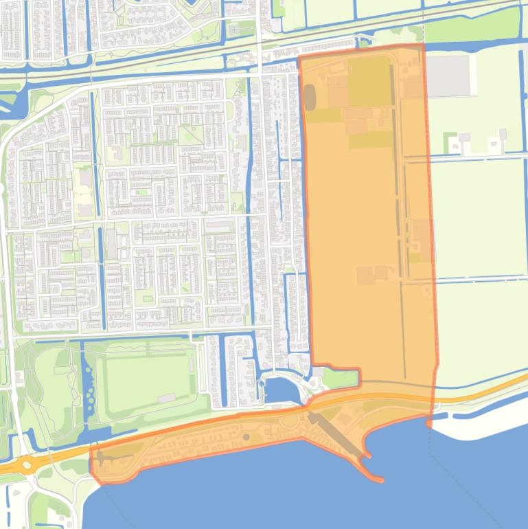 Kaart van de buurt Buitengebied Bovenkarspel zuid.