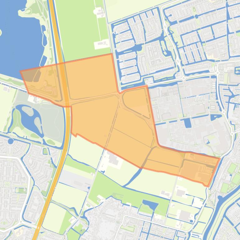 Kaart van de buurt Buitengebied Broek op Langedijk.