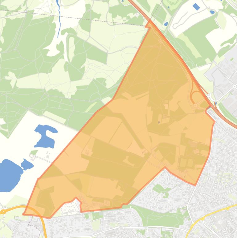 Kaart van de buurt Buitengebied Brunssumerheide (2).
