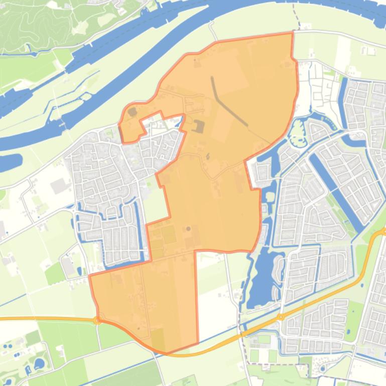 Kaart van de buurt Buitengebied Driel Keulse Kamp-GrietenKamp-Leedjes.